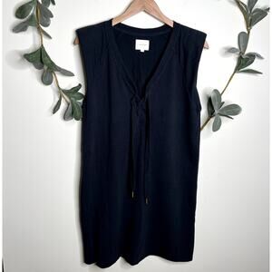 Sundays Dark Blue Sleeveless Dress